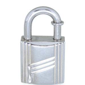 美品 エルメス ANNEE ARBRE 1998 樹液 カデナ キーホルダー チャーム シルバー 0028【中古】HERMES