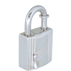 美品 エルメス ANNEE ARBRE 1998 樹液 カデナ キーホルダー チャーム シルバー 0028【中古】HERMES