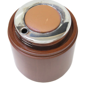 美品 エルメス ライター付 葉巻 シガレットケース 灰皿 ウッド/シルバー 0075【中古】HERMES