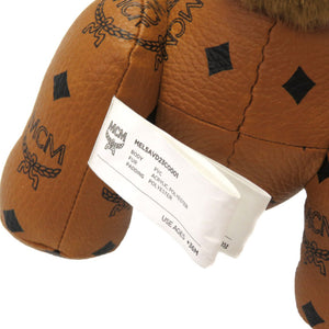 新品同様 MCM ラビット ドール レザー ぬいぐるみ ウサギ ブラウン 0006【中古】MCM