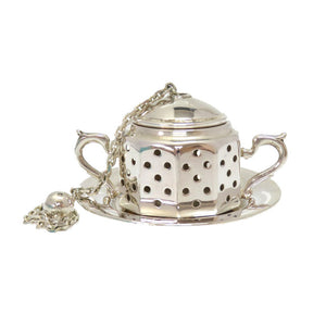 美品 ティファニー ティーインフューザー ティーカップモチーフ アンティーク シルバー925 シルバー ヴィンテージ カップ フィルターストレーナー 0055 【中古】 TIFFANY&Co.