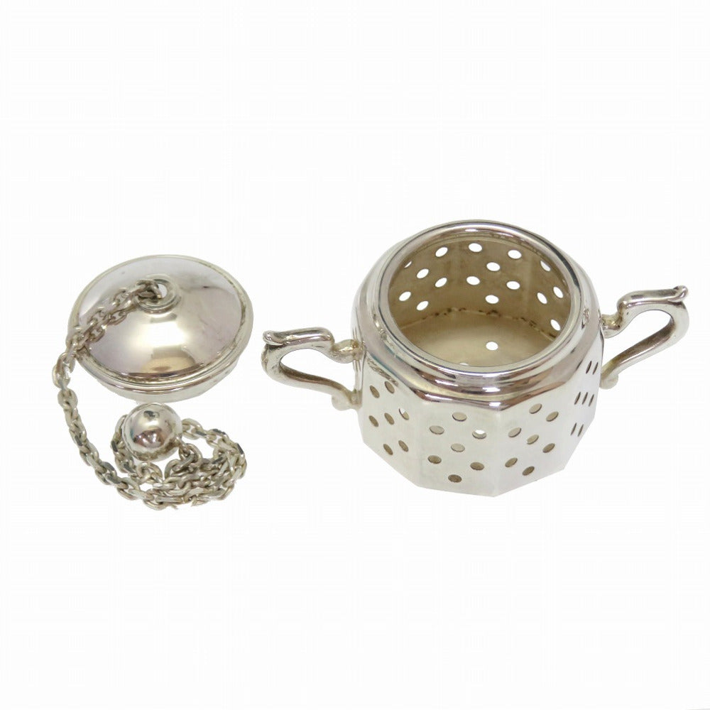美品 ティファニー ティーインフューザー ティーカップモチーフ アンティーク シルバー925 シルバー ヴィンテージ カップ フィルターストレーナー 0055 【中古】 TIFFANY&Co.