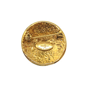 美品 シャネル ココマーク ヴィンテージ 94P ゴールド ブローチ アクセサリー 0002 【中古】 CHANEL