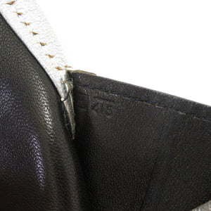エルメス ジジェ アテネオリンピック 限定 シェーブル シルバー □H刻印 クラッチバッグ バッグ 銀 0019 【中古】 HERMES