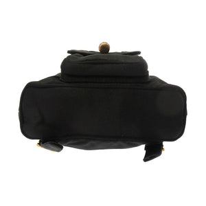 美品 グッチ バンブー サテン ブラック 005 4781 0319 リュックサック バックパック バッグ 黒 0059 【中古】 GUCCI