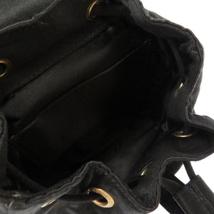 美品 グッチ バンブー サテン ブラック 005 4781 0319 リュックサック バックパック バッグ 黒 0059 【中古】 GUCCI