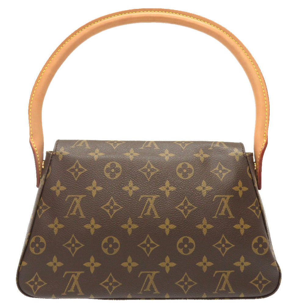 美品 ルイ ヴィトン モノグラム ミニルーピング M51147 ハンドバッグ バッグ LV 0015 【中古】 LOUIS VUITTON