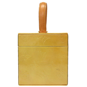 ルイ ヴィトン モノグラム ヴェルニ ブリーカー ライムイエロー M91002 ハンドバッグ バッグ 黄 LV 0097 【中古】 LOUIS VUITTON