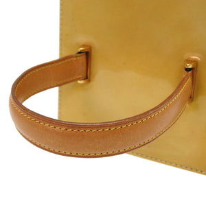 ルイ ヴィトン モノグラム ヴェルニ ブリーカー ライムイエロー M91002 ハンドバッグ バッグ 黄 LV 0097 【中古】 LOUIS VUITTON