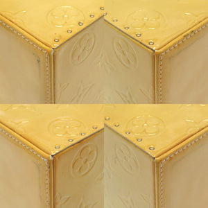 ルイ ヴィトン モノグラム ヴェルニ ブリーカー ライムイエロー M91002 ハンドバッグ バッグ 黄 LV 0097 【中古】 LOUIS VUITTON