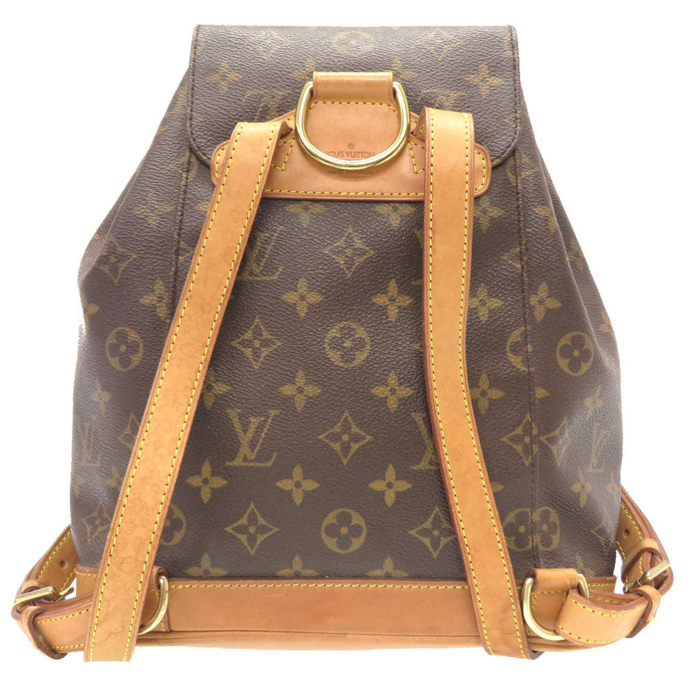 ルイ ヴィトン モノグラム モンスリMM M51136 リュックサック バックパック バッグ LV 0105 【中古】 LOUIS VUITTON