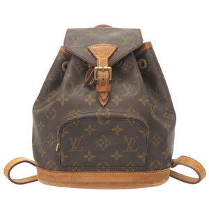 ルイ ヴィトン モノグラム ミニモンスリ M51137 リュックサック バックパック バッグ LV 0120 【中古】 LOUIS VUITTON