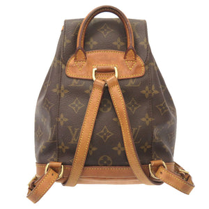 ルイ ヴィトン モノグラム ミニモンスリ M51137 リュックサック バックパック バッグ LV 0120 【中古】 LOUIS VUITTON