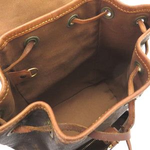 ルイ ヴィトン モノグラム ミニモンスリ M51137 リュックサック バックパック バッグ LV 0120 【中古】 LOUIS VUITTON