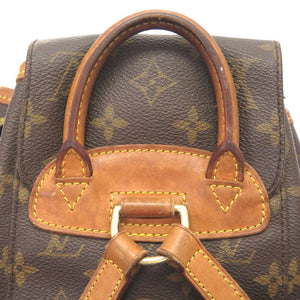 ルイ ヴィトン モノグラム ミニモンスリ M51137 リュックサック バックパック バッグ LV 0120 【中古】 LOUIS VUITTON