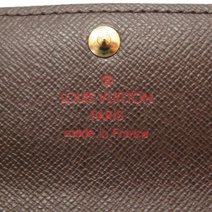 美品 ルイ ヴィトン ダミエ ミュルティクレ4 エベヌ N62631 4連 キーケース LV 0127 【中古】 LOUIS VUITTON