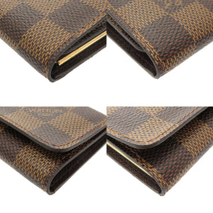 美品 ルイ ヴィトン ダミエ ミュルティクレ4 エベヌ N62631 4連 キーケース LV 0127 【中古】 LOUIS VUITTON