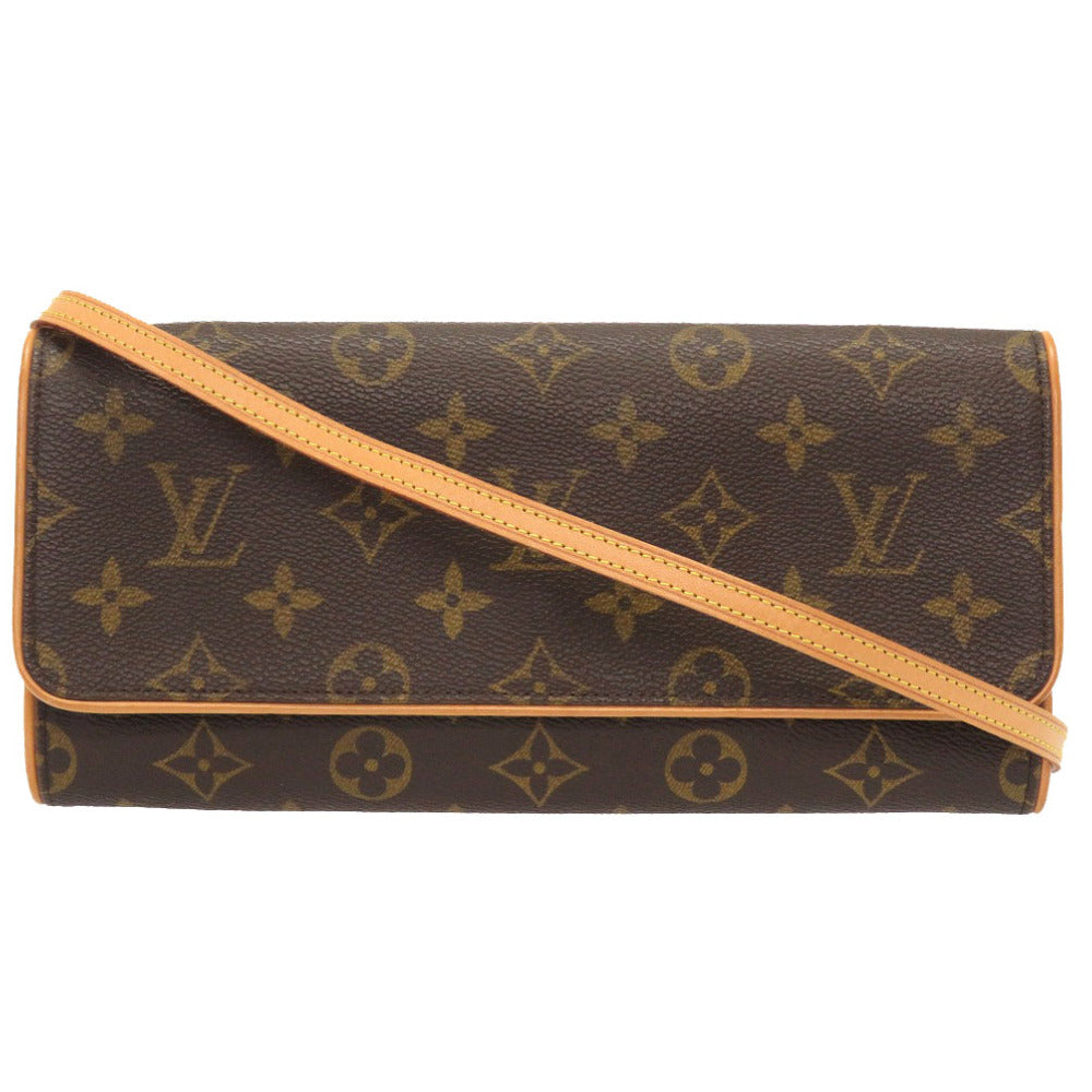 美品 ルイ ヴィトン モノグラム ポシェットツインGM M51852 ショルダーバッグ バッグ LV 0083 【中古】 LOUIS VUITTON
