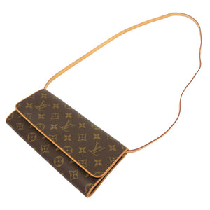 美品 ルイ ヴィトン モノグラム ポシェットツインGM M51852 ショルダーバッグ バッグ LV 0083 【中古】 LOUIS VUITTON