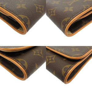 美品 ルイ ヴィトン モノグラム ポシェットツインGM M51852 ショルダーバッグ バッグ LV 0083 【中古】 LOUIS VUITTON