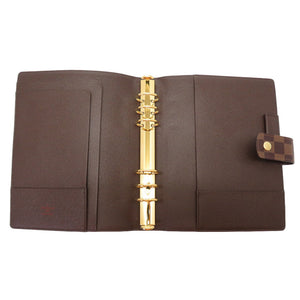 未使用 ルイ ヴィトン ダミエ アジェンダGM エベヌ R20107 手帳カバー 手帳 LV 0233 【中古】 LOUIS VUITTON