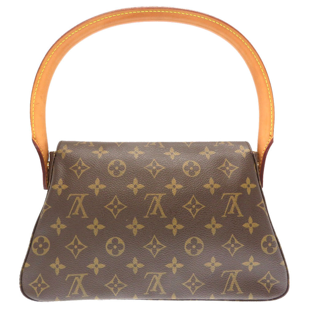 美品 ルイ ヴィトン モノグラム ミニルーピング M51147 ハンドバッグ バッグ LV 0347 【中古】 LOUIS VUITTON