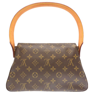 美品 ルイ ヴィトン モノグラム ミニルーピング M51147 ハンドバッグ バッグ LV 0347 【中古】 LOUIS VUITTON