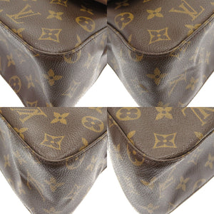 美品 ルイ ヴィトン モノグラム ミニルーピング M51147 ハンドバッグ バッグ LV 0347 【中古】 LOUIS VUITTON