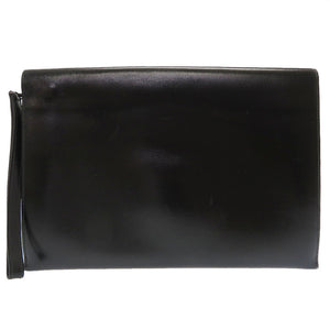 エルメス キリウス ボックスカーフ ブラック パラジウム金具 〇L刻印 クラッチバッグ バッグ 黒 0169 【中古】 HERMES メンズ