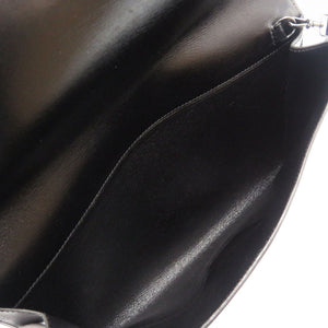 エルメス キリウス ボックスカーフ ブラック パラジウム金具 〇L刻印 クラッチバッグ バッグ 黒 0169 【中古】 HERMES メンズ