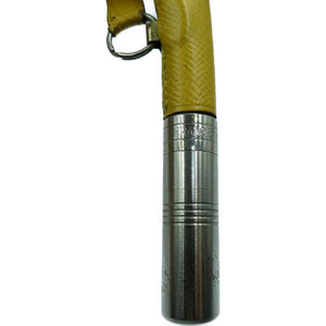 エルメス クシュベル ラッパ ホーン ネックレス チョーカー B刻印 イエロー 黄 0064【中古】HERMES