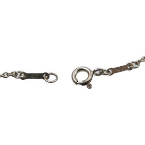ティファニー オープンハート エルサペレッティ シルバー925 ネックレス レディース 0069【中古】TIFFANY&Co.