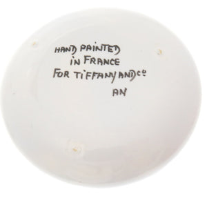 美品 ティファニー 陶器 小物入れ マルチボックス ケース 鳥 バードモチーフ ヴィンテージ アンティーク 0027【中古】TIFFANY&Co.