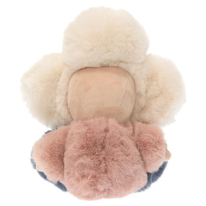 未使用 ルイ ヴィトン モノグラム フラワー ドゥドゥ ヴィヴィエンヌ GI0445 ぬいぐるみ レザー プラッシュ ホワイト ピンク ブルー LV 0072 【中古】 LOUIS VUITTON