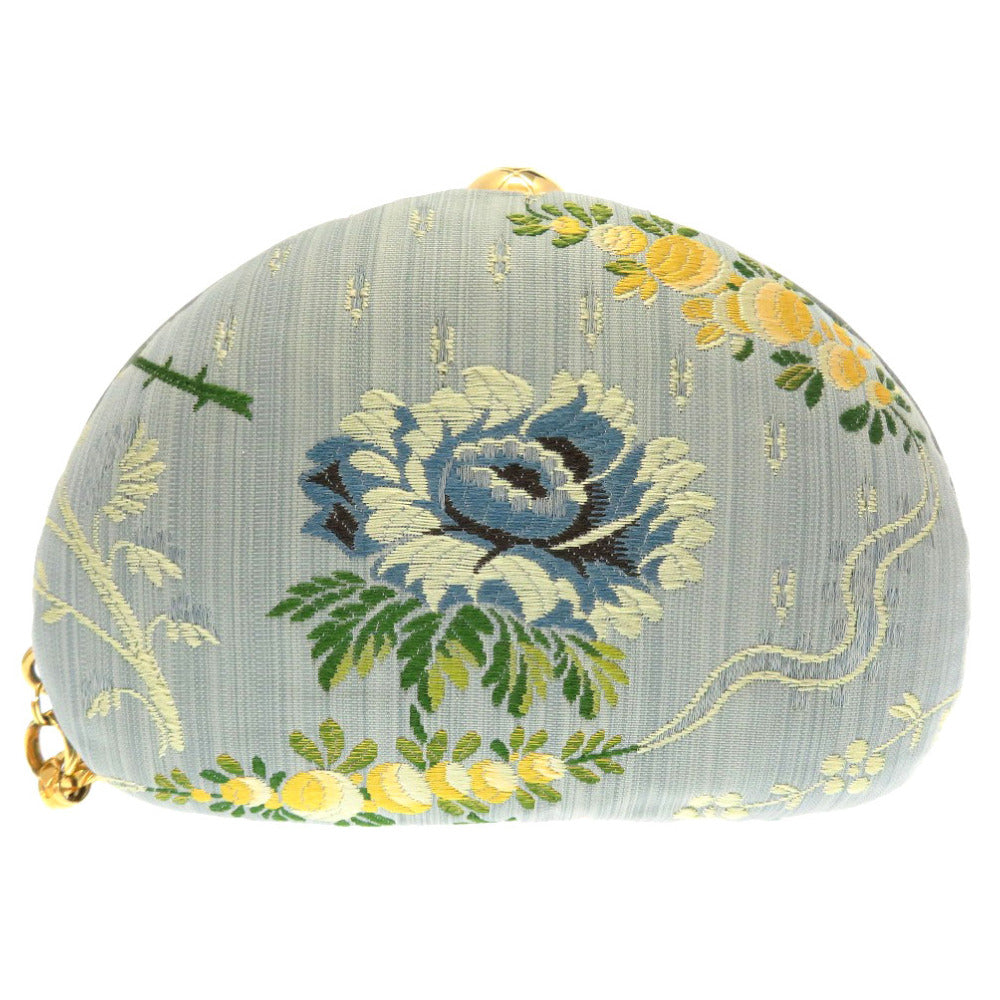 美品 シャネル マトラッセ フリンジ キャンバス ブルー 2番台 ヴィンテージ クラッチバッグ バッグ 青 0103 【中古】 CHANEL