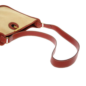 美品 エルメス ヴェスパPM ストロー ベージュ ゴールド金具 ショルダーバッグ バッグ 茶 0128 【中古】 HERMES