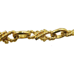 セリーヌ メタル ゴールド ヴィンテージ ネックレス アクセサリー 0171【中古】CELINE