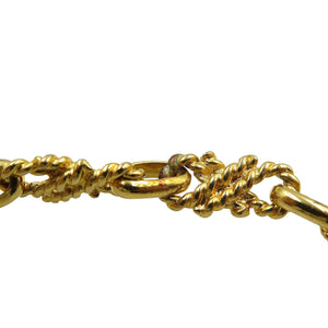 セリーヌ メタル ゴールド ヴィンテージ ネックレス アクセサリー 0171【中古】CELINE