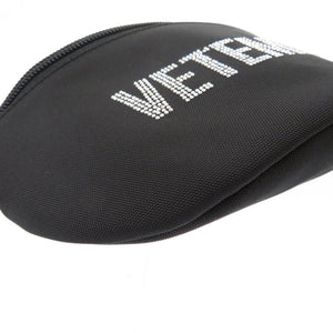 新品同様 ヴェトモン ラインストーン ウエストバッグ ボディバッグ ベルトバッグ ナイロン ブラック 黒 0047【中古】VETEMENTS