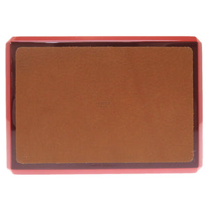 新品同様 エルメス リング ボックス ウッド ボルドー ケース 0121 【中古】 HERMES