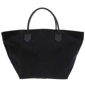 新品同様 エルベシャプリエ 舟型トートM 1407C コーデュラナイロン レザー ブラック 黒 ハンドバッグ 0145【中古】Herve Chapelier