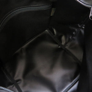 新品同様 エルベシャプリエ 舟型トートM 1407C コーデュラナイロン レザー ブラック 黒 ハンドバッグ 0145【中古】Herve Chapelier