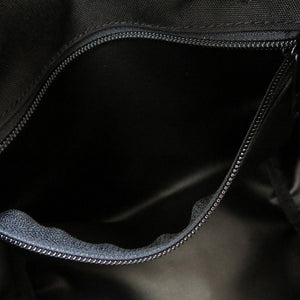 新品同様 エルベシャプリエ 舟型トートM 1407C コーデュラナイロン レザー ブラック 黒 ハンドバッグ 0145【中古】Herve Chapelier