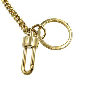 新品同様 デルボー タンペート レザー ゴールド金具 グリーン 緑 バッグチャーム 0094【中古】Delvaux