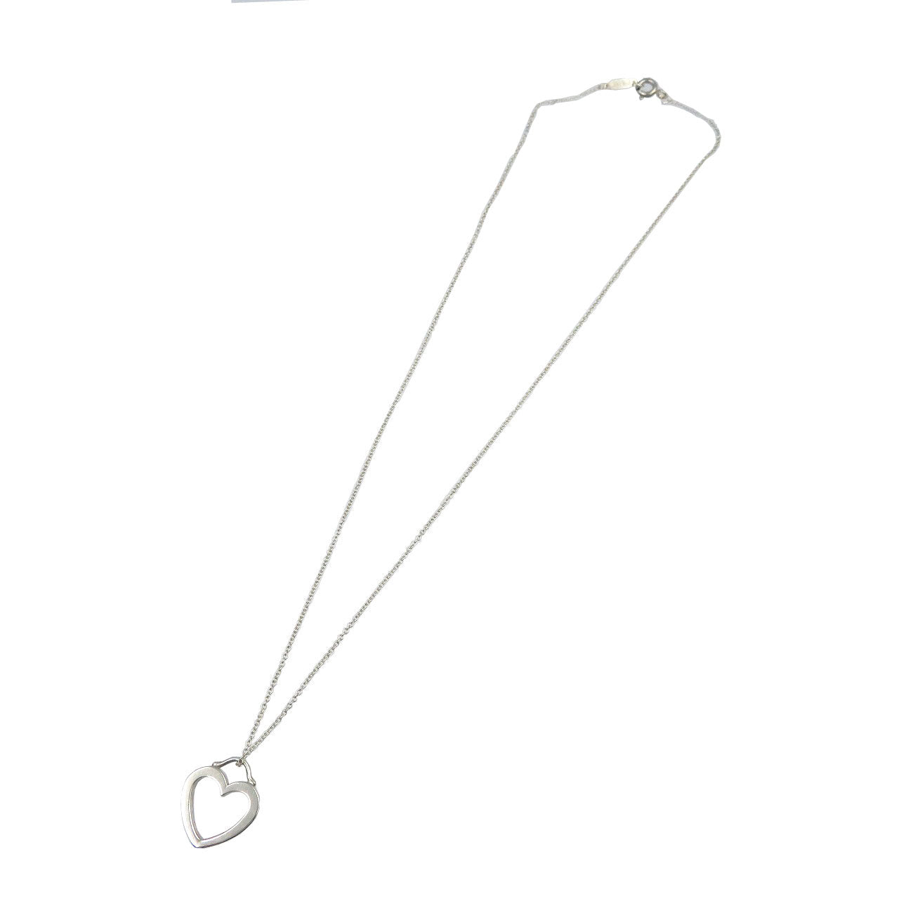 ティファニー シルバー925 ハート ネックレス 0155【中古】TIFFANY&Co.