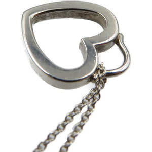 ティファニー シルバー925 ハート ネックレス 0155【中古】TIFFANY&Co.