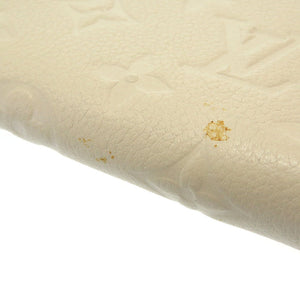 美品 ルイヴィトン モノグラム アンプラント ポルトフォイユ スクレット コンパクト M93432 ネージュ 2つ折り財布 ラウンドファスナー 財布 0002【中古】LOUIS VUITTON