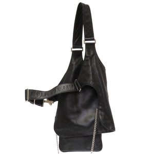 美品 シャネル ジャケットバッグ ラムスキン ブラック マトラッセ 8番台 ココマーク ボディバッグ 0031 【中古】 CHANEL