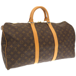 美品 ルイヴィトン モノグラム キーポル50 M41426 ボストンバッグ LV 0054【中古】LOUIS VUITTON