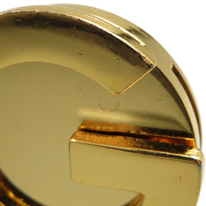 グッチ メタル ゴールド ヴィンテージ GG ベルト レディース 0115【中古】GUCCI